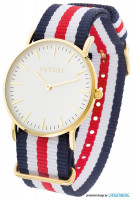 gold small / NAVY/WHITE/RED