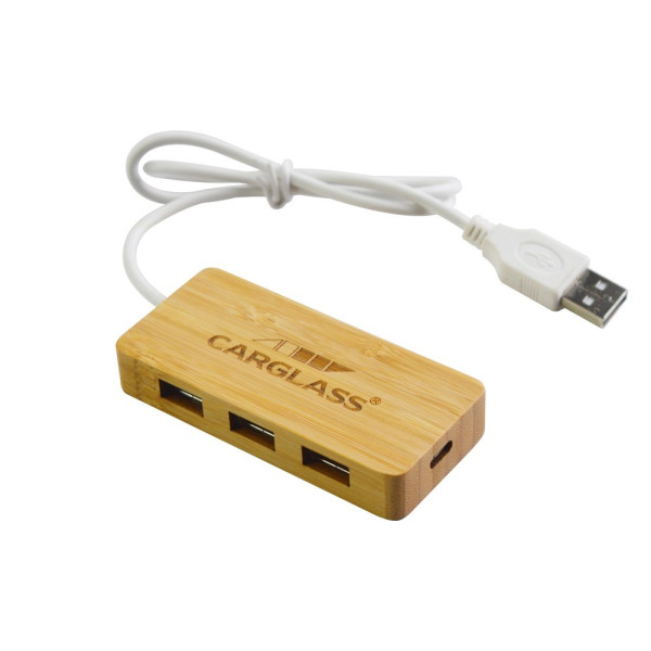 USB Hub FSC Bambus